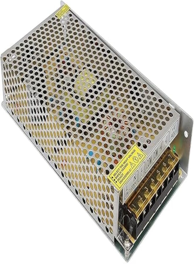 Security Camera's Power Supply 12V 10A Silver - 2724328837510